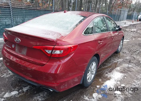 2015 Hyundai Sonata Se from USA, damaged, VIN 5NPE24AFXFH186197